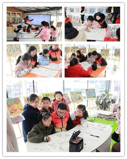 志愿新時代 青年當先鋒丨睢寧縣青年志愿在行動 美術(shù)輔導(dǎo)服務(wù)